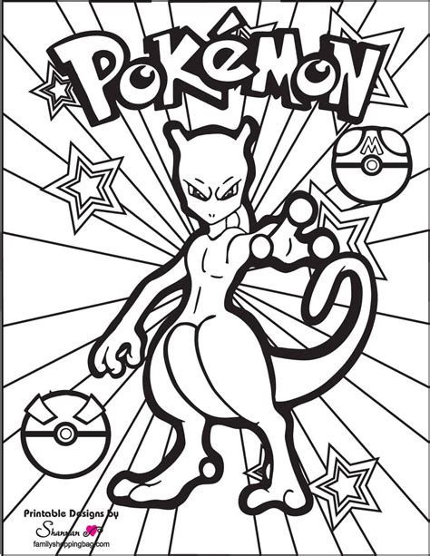 pokemon coloring printable|Pokemon Coloring Pages (35+ Easy and Free Printable PDF)